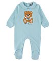 Moschino Gift Box - Jumpsuit - Baby Sky Blue w. Print