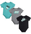 Nike Bodysuits s/s - Block - 3-Pak - Washed Teal