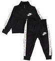 Nike Träningsset - Cardigan/Byxor - Tejpning - Svart