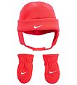Nike Pipo/Rukkaset - Swoosh Fleece - Kilpailija Vaaleanpunainen
