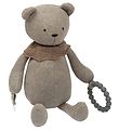 Smallstuff Activity Toy Teddy Bear - Bear - Sandy/Grey