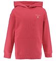 GANT Hoodie - Contrast Shield - Scarlet Red