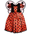 Den Goda Fen Costume - Ladybug w. Wings - Red