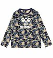 Hummel Blouse - hmlSteen - Vetiver Camouflage w. Logo