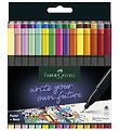Faber-Castell Markers - Grip Fijne pen - 30 stk - Pastel/Neon