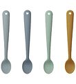 Liewood Cutlery - Siv - 4-Pack - Silicone - Blue Multi Mix