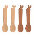 Done By Deer Cutlery - Spoon - 4-Pack - Lalee Mustard