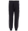 Moncler Sweatpants - Black w. White