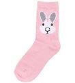 DYR Socken - TIERgalopp - Pastel Pink Wildkaninchen