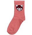 DYR Sokken - DIERENgalop - Oude Rose Rood Panda