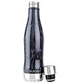 Glacial Thermo Bottle - 400 mL - Black Marble