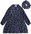 The New Dress w. Scrunchie - TNDiane - Mood Indigo