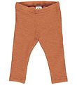 Müsli Trousers - Crepe Frill - Amber w. Ruffles