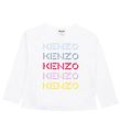 Kenzo Bluse - Wei m. Text
