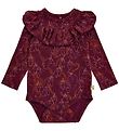 Soft Gallery Bodysuit l/s - SgBice - Tawny Port