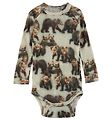 Molo Bodysuit l/s - Farai - Wool - Bear Cups