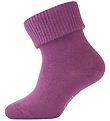 Melton Baby Socks - Fuchsia