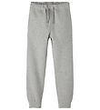 Name It Sweatpants - Noos - NkmLeno - Grey Melange