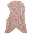 Racing Kids Balaclava - Ull/Bomull - Dubbel - Dusty Rose