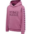 Hummel Kapuzenpullover - hmlSpace Jam Cuatro - Lila m. Print