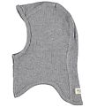 MarMar Balaclava - Rib - Modal - Grey Melange