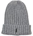Petit by Sofie Schnoor Beanie - Knitted - Grey Melange
