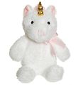 Teddykompaniet Soft Toy - 25 cm - Unicorn w. Bow