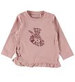 En Fant Blouse - Woodrose w. Print