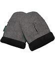 KongWalther Pram Gloves - Østerbro - Grey Morning w. Flee