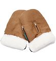 KongWalther Pram Gloves - Østerbro - Faux Fur Brown Bark