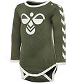 Hummel Body l/ - hmlFlipper - Militrgrn green