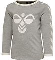 Hummel Blouse - hmlFlipper - Grey Melange