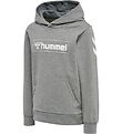 Hummel Hoodie - hmlBox - Grijs Gevlekt