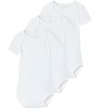 Name It Rompers s/s - Noos - NbnBody - 3-pack - Bright White