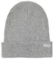 Name It Beanie - Knitted - Rib - NmnManoa - Grey Melange