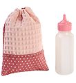 Asi Feeding Bottle w. Storage Bag - Pink