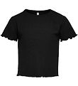 Kids Only T-Shirt - Noos - Rib - KonNella - Sort