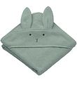 Liewood Hooded Towel - 70x70 cm - Albert - Rabbit Peppermint