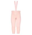 Condor Leggings M. axlaböndum - Ull/Akrýl - Duftbleikt