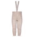 Condor Leggings M. axlaböndum - Ull/Akrýl - Drapplitað