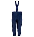 Condor Leggings w. Suspenders - Wool/Acrylic - Navy Blue