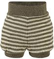 Engel Bloomers - Wolle/Seide - Olive/Natural