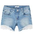 Name It Shorts - Noos - NkfSalli - Medium+ Blue Denim