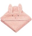 Liewood Hooded Towel - 70x70 cm - Albert - Rabbit Rose