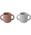 Liewood Tasses - 2 Pack - Gne - Silicone - Dumbo Grey