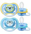 Philips Avent Dummies - 2-Pack - Ultra Air - Blue/Yellow w. Prin