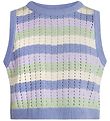 Grunt Top - Knitted - Cropped - Peasy - Purple Striped