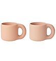 Liewood Cups - 2-Pack - Silicone - Kylie - Pale Tuscany/Tuscany