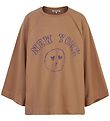 Cost:Bart Sweatshirt - CBSol - Oversize - Tigers Eye w. Purple