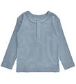 Soft Gallery Blouse - Rib - SGJason - Dusty Blue